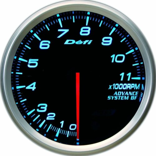 日本精機 Defi (デフィ) メータータコメーター 80[ファイ] 11000rpm (ブルー) DF11003｜アルメリア店
