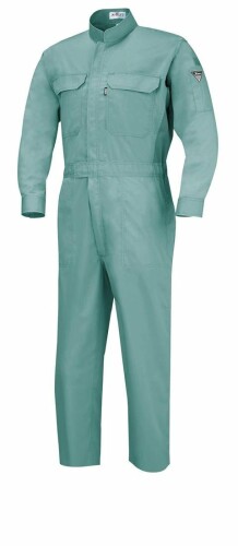 (ジーベック) つなぎ服 9280-60-5L 緑であること 5L