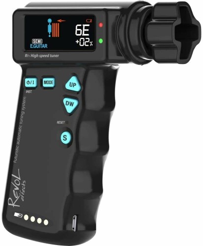 Revol effects レヴォルエフェクツ 電動チューナー High Speed Automatic Tuning System RT1 (ギター・ウクレレ用)｜アルメリア店