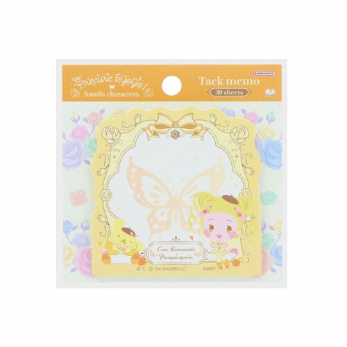 サンスター文具 サンリオキャラクター 付箋 ダイカット Yesプリキュア5GoGo×サンリオキャラクターズ キュアレモネード S2846748画像