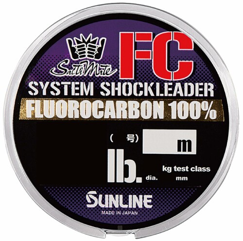 サンライン(SUNLINE) ハリス ソルティメイト システムショックリーダーFC 30m 30号 100LB