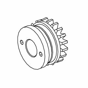白光 駆動プーリー組品 1.2mm B2107|アルメリア店