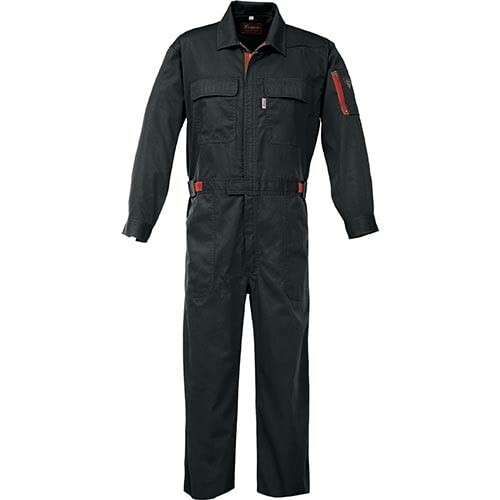 (ジーベック) つなぎ服 34005-90-LL クロ LL