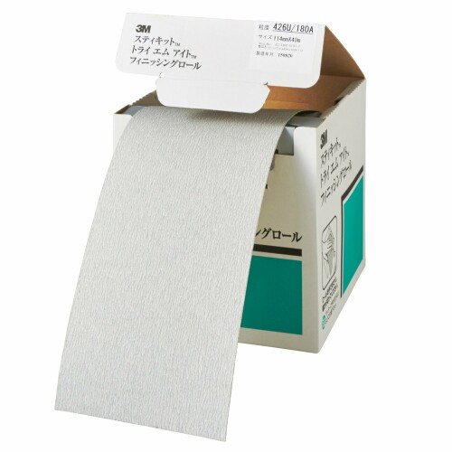 3M スティキット フィニッシングロール 426U #180 114mmX40m 7010681397|アルメリア店