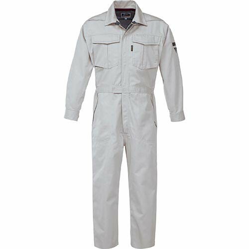 (ジーベック) つなぎ服 34007-22-L しろがね色薄墨色 L