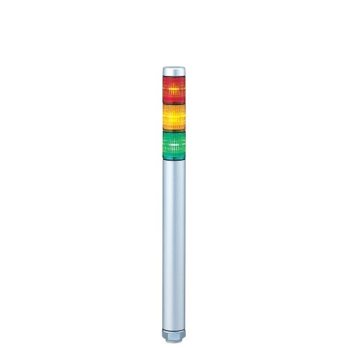 パトライト(Patlite) LED積層交通信号灯 信号・高閣 SUPER SLIM MP-302-RYG Φ30