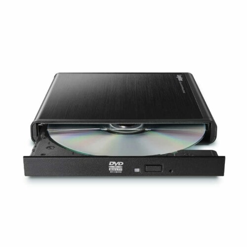 ロジテック 外付け DVDドライブ ポータブルDVDドライブ 書き込み ブラック LDR-PMM8U2LBK