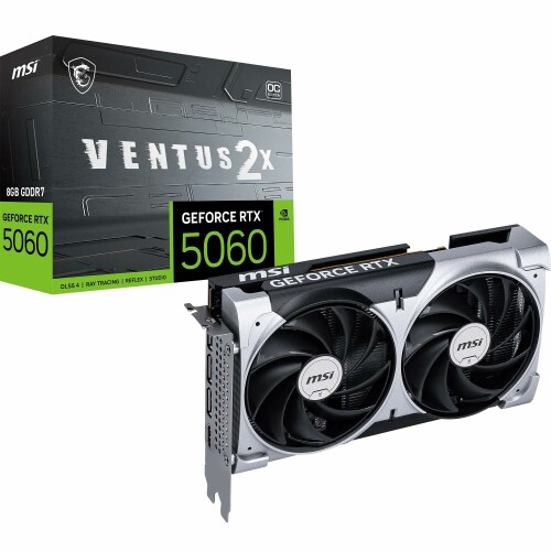 MSI GeForce RTX 5060 8G VENTUS 2X OC グラフィクスゲーム盤 VD9187