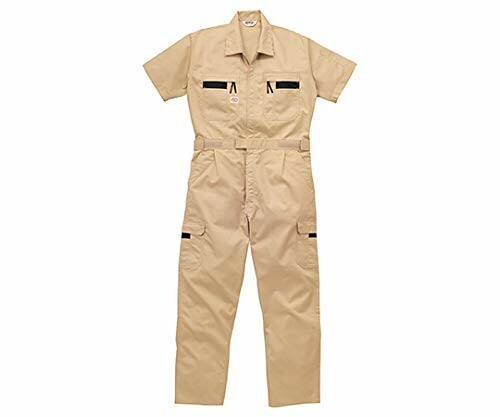 (山田辰) つなぎ服 8701-011-4L カーキ 4L