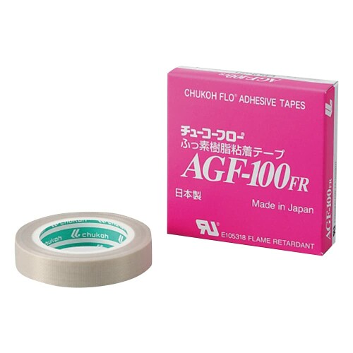 チューコーフロー ふっ素脂へばり着く磁気テープ 0.15mmX50mmX10M AGF-100FR