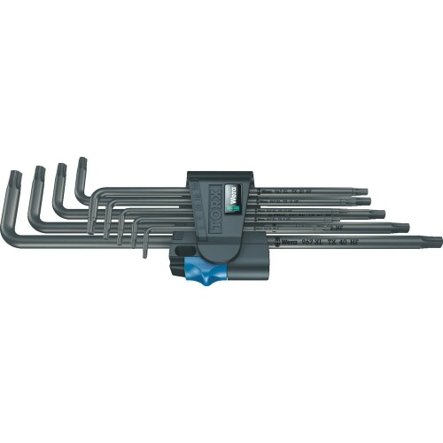 WERA ベラ トルクスキーレンチキーレンチセット 9本組セット ホールド機能付き 024450|アルメリア店