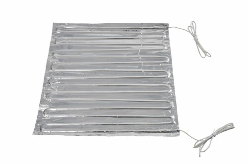 ThreeHigh 軽銀箔暖房器100V 184W 350mm×350粍 先んじる線1m AL100-184-350-350