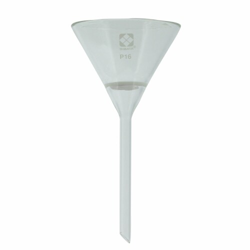 柴田科学の科目 硝子濾す器 52G ロート形 52GP16 013160-5216