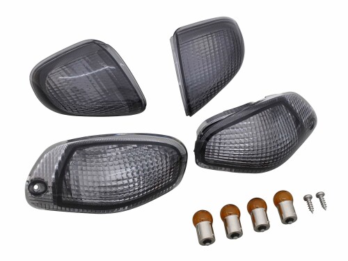 ポッシュフェイス(POSH FAITH) バイク用品 カスタムウインカーレンズセット(1台分) ZZR1100(D型) スモーク 039179|アルメリア店
