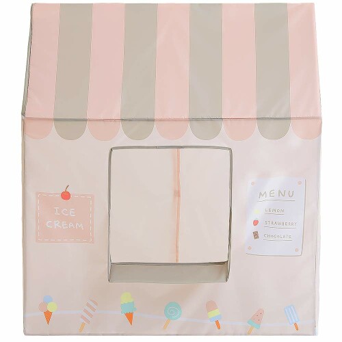 roomnhome(ルームアンドホーム) キッズテント 子供用テント 収納玩具 室内 女の子 アイスクリーム 100×70×110cm