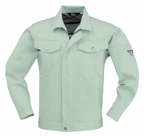 (ジーベック) 進め方服(上衣) 1494-61-5L モスグリーン 5L