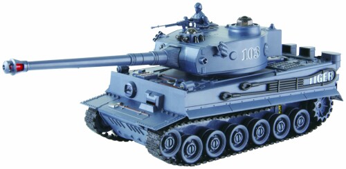 童友社 (Doyusha) RC ワールドバトルタンク ドイツ タイガーI型 40MHz 赤外線バトルシステム搭載 電動ラジオコントロール 14484｜アルメリア店