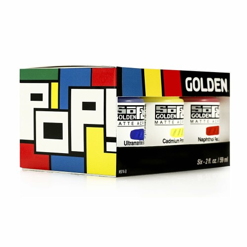 Golden SoFlat 974 ポップ 6色セット 13180974|アルメリア店