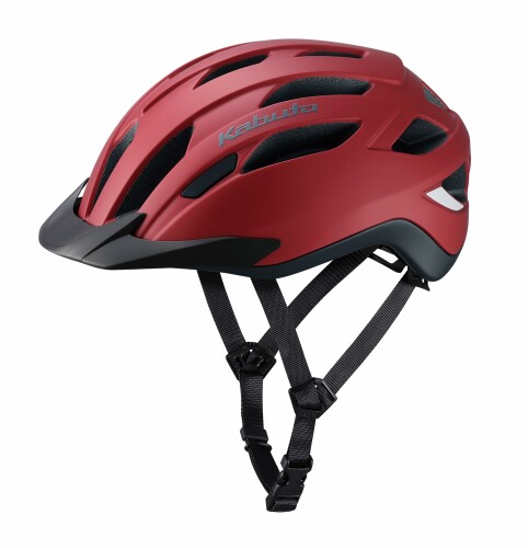 KABUTO(カブト) 銀輪 安全帽 WR-X 大きさ(頭囲めやす : 54-56糎) 色合い : 引っ敷き赤いこと SG公証