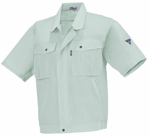 (ジーベック) やり方服(上衣) 1341-60-3L 緑であること 3L