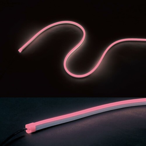ジェフコム LEDフレキネオン 室内用 4m ピンク STM-FN01-04P|アルメリア店