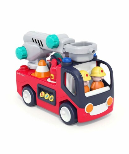 Hola Toys オラトイズ 音がいっぱい自分自身で走るしょうぼうしゃ 消防自動車 1歳半から TYHOLE9998