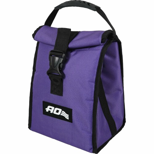 AO Coolers(エーオークーラー) (ズ) ランチソフトクーラー パープル 5.7L 軽量 保冷 ロールトップ式 小型 クーラーボックス 保冷バッグ キャンプ ピクニック サブクーラー 折りたたみ可能｜アルメリア店 7,861円