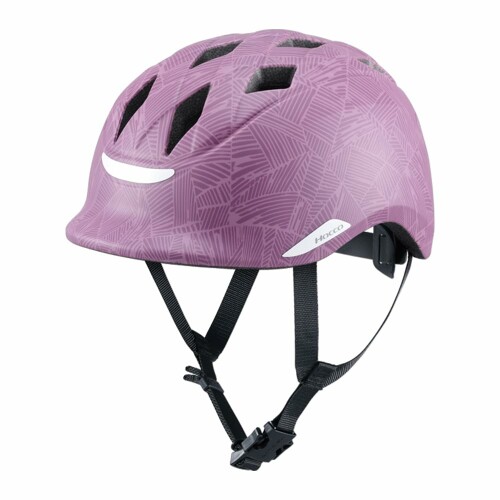 KABUTO(カブト) 安全帽 HOCCO (ホッコ) 大きさ：54-56糎 色合い：マットモザイクパープル