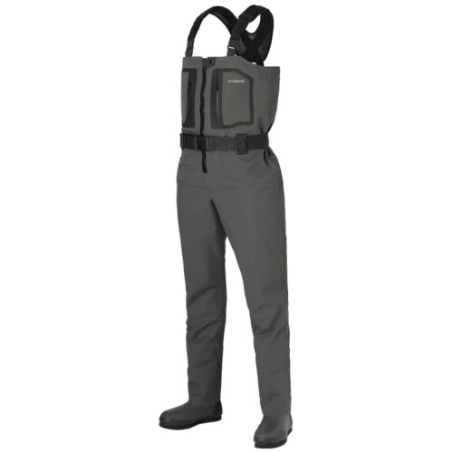 シマノ(SHIMANO) 素っ気ない遮蔽物+4 ストレッチウェーダー カットピンフェルト FF-001V 濃灰色薄墨色 M(L)