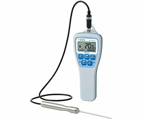 佐藤 雨合羽型無線電話気温計ＳＫ－２７０ＷＰ－Ｂ（標準尺度検出器付）（８０７８－６０）