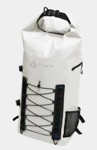ジャッカル(JACKALL) シアン 固定ディスクうしろ側風呂敷き包み (CiAN 固定ディスク BACKPACK) 点火装置薄墨色