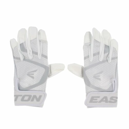 イーストン(EASTON) 野球用 大人用 両手用 グローブ バッテ 手袋 MAV GT BATTING GLOVES バッティンググローブ バッテ MAVGTBGJ ホワイト L