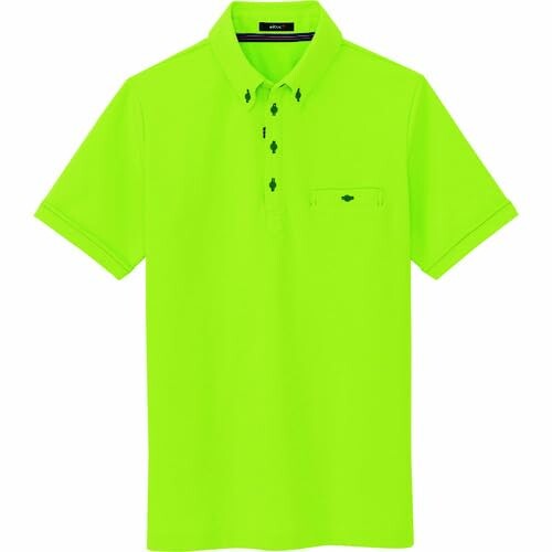 春夏用 AITOZ アイトス お座敷干し名取り草打ち倒す半袖スポーツシャツ AZ-7667 016 菩提樹 大いさS DIY・工具-シャツ