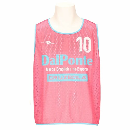 DalPonte(ダウポンチ) メンズ サッカー フットサル 昇華ビブス１０枚セット ピンク(PIN) フリーサイズ DPZ124