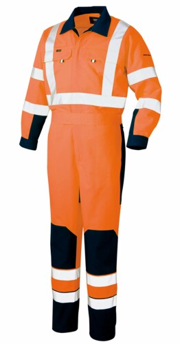 AITOZ アイトス ツナギ 秋冬用 AZ2722 093 ハイパーオレンジ×米国海軍 LL