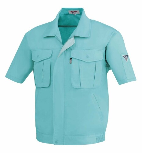 (ジーベック) やり方服(上衣) 1291-67-5L ペパーミント緑であること 5L