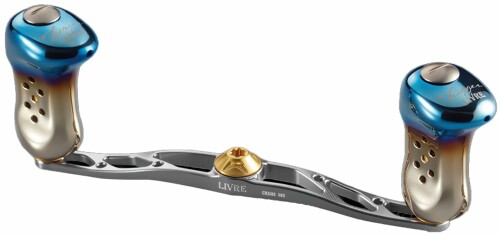 リブレ(LIVRE) 11894 クランク 140 (CRANK 140) トリガーノブ搭載 シマノ 右巻き用 チタン&ゴールド FRSK140-TR-TIG|アルメリア店