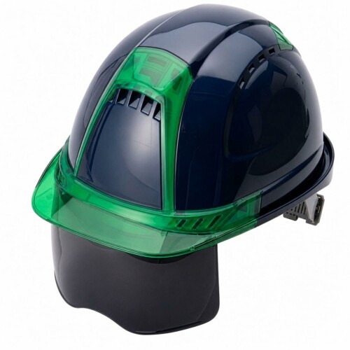 東洋物産工業(TOYO SAFETY.) ヘルメット ヴェンティープラス 紺 NO.391F-G-S-NY