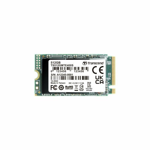 トランセンドジャパン トランセンド 512GB PCIe SSD M.2(2242) NVMe PCIe Gen3×4 M Key TS512GMTE400S|アルメリア店