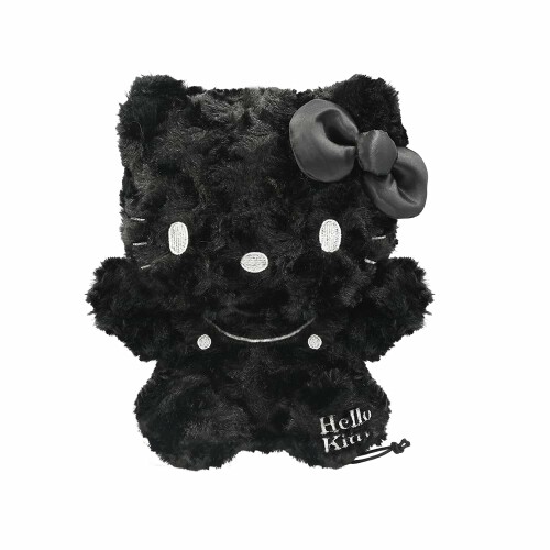 ハローキティ ヘッドカバー ブラックver. フェアウェイウッド用 サンリオキャラクターズ ライセンス商品 (フェアウェイウッド用（KTHF002）)