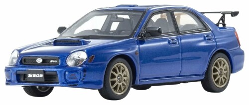 京商オリジナル 1/43 スバル インプレッサ S202 ブルー 完成品｜アルメリア店