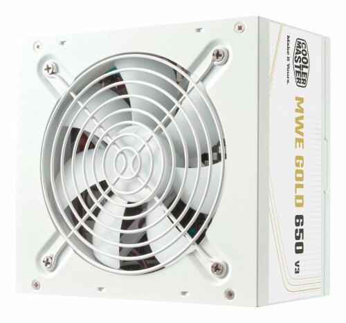 Cooler Master 650W ワット数 MWE Gold 650 V3 NM WH FR (MPE-6502-ACAAG-3GJP) White