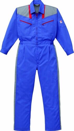 山田辰(YAMADATATSU) カンサイつなぎ服 203-015 ロイヤルブルー 3L 203-015-3L