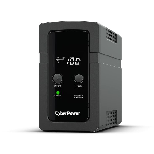 CyberPower (サイバーパワー) CPJ500 無停電ワット数とり備える UPS 常時商用給電/正弦波 500VA/300W 身寄り用 3年引きうける