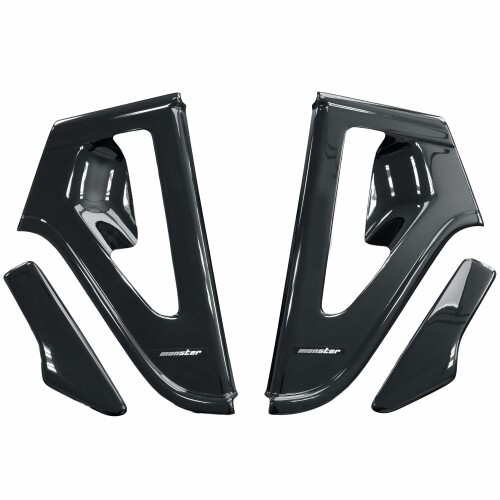 MONSTER SPORT リヤドアノブガーニッシュ スイフトスポーツ(ZC33S) ABS パールブラック塗装済み 731520-765ZMV|アルメリア店