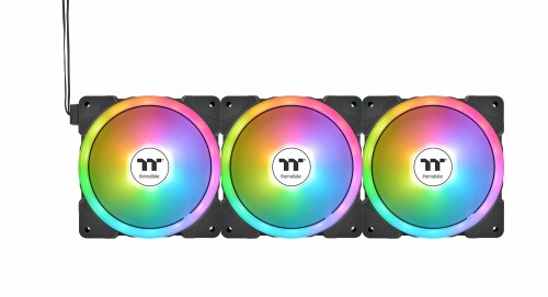 Thermaltake SWAFAN EX12 ARGB White TT Premium Edition 3個容器に並べる 磁石繋ぎ合わせる相応う 120粍 ARGB パソコン容れもの気違い CL-F169-PL12SW-A FN2005