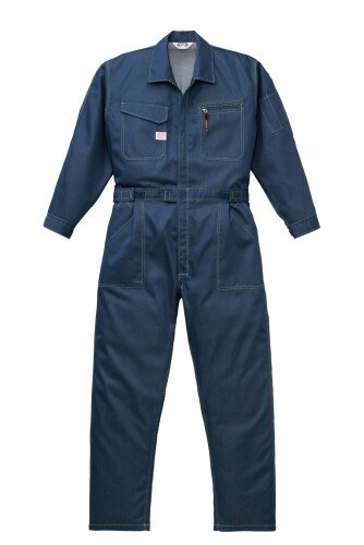 AUTO-BI 山田辰 ツヅキ服(秋冬用) 5960 ネイビーブルー M大いさ