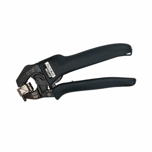 ジェフコム(Jefcom) フェルール圧着工具 端子0.14～16mm2まで 軽量・コンパクト 回転ダイス採用で狭所でも作業可能 SPM-CT02｜アルメリア店
