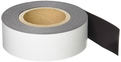 TRUSCO(トラスコ) 磁石渦巻き 糊付 t1.0mm×巾50mm×10m TMGN1-50-10