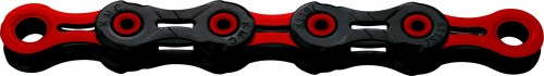 ケイエムシー(KMC) 自転車 チェーン DLC11 チェーン ブラック/レッド 中